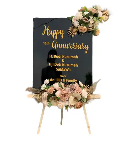 Papan Bunga Akrilik Pasar Satelit