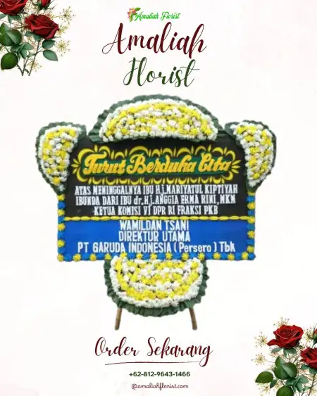 Papan Bunga Duka Pasar Satelit